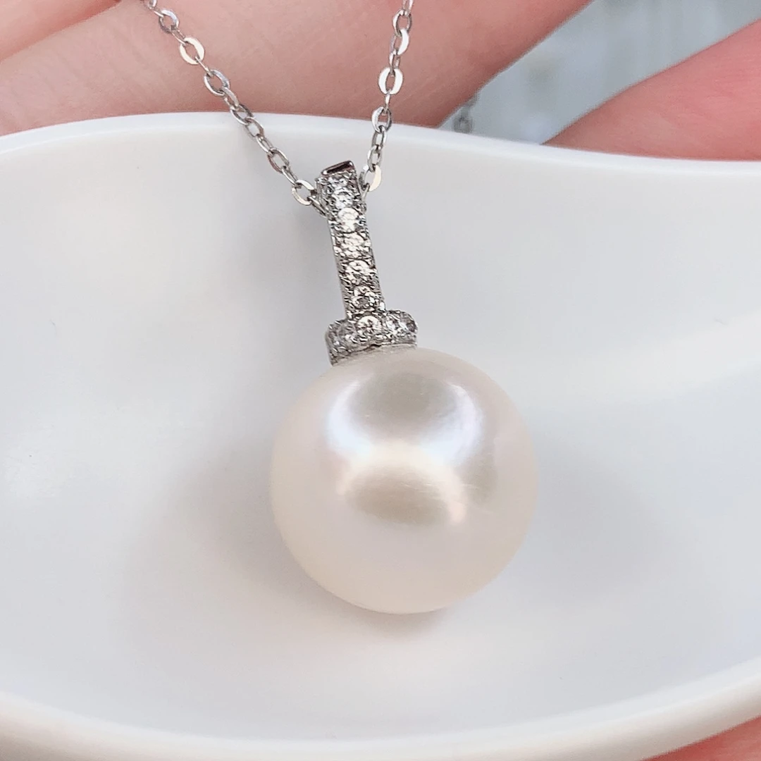 淡水珍珠吊坠(赠链)合金