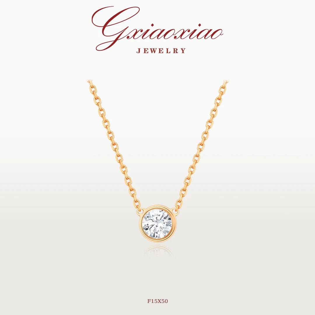 925银 镀K金 轻奢气质设计款项链 F15X50 F15X51 F15X52