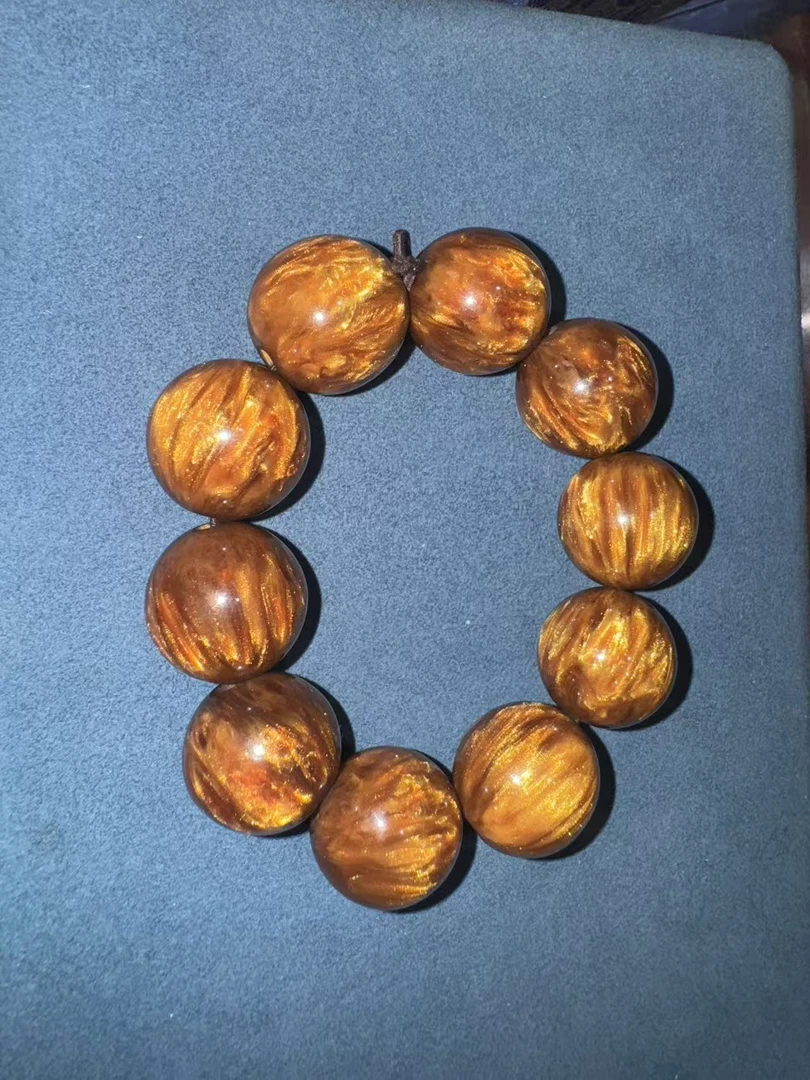 (ACchuan甄选)漫天金丝手串QL99