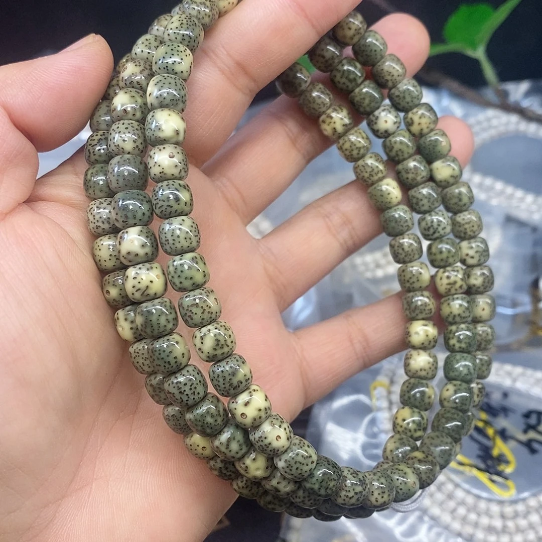 手串星月菩提98石玉料