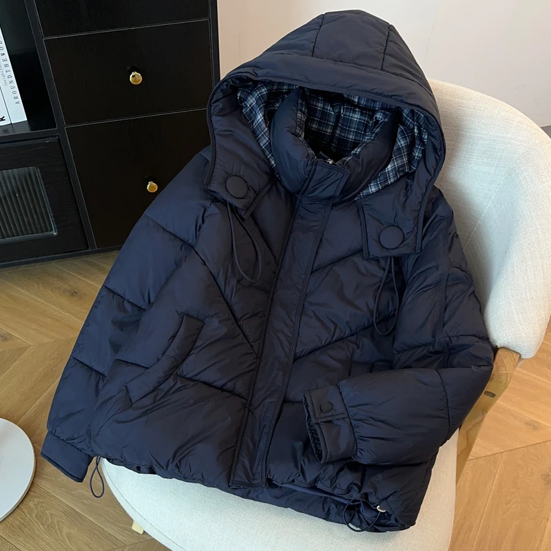 今年流行爆款棉服女短款加厚保暖棉衣面包服棉袄巨好看的冬装外套