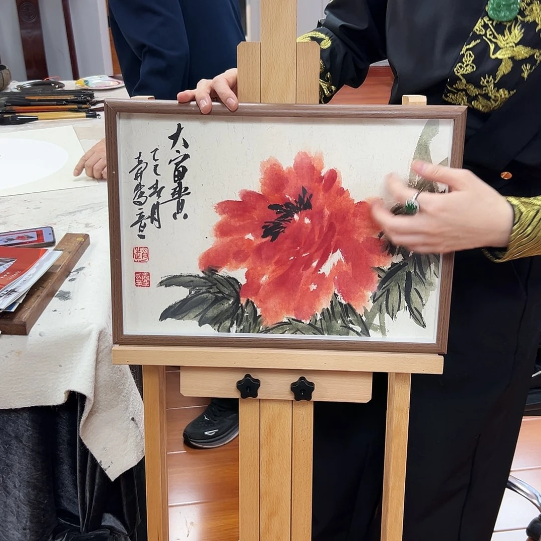 书法赵士开老师亲笔手绘