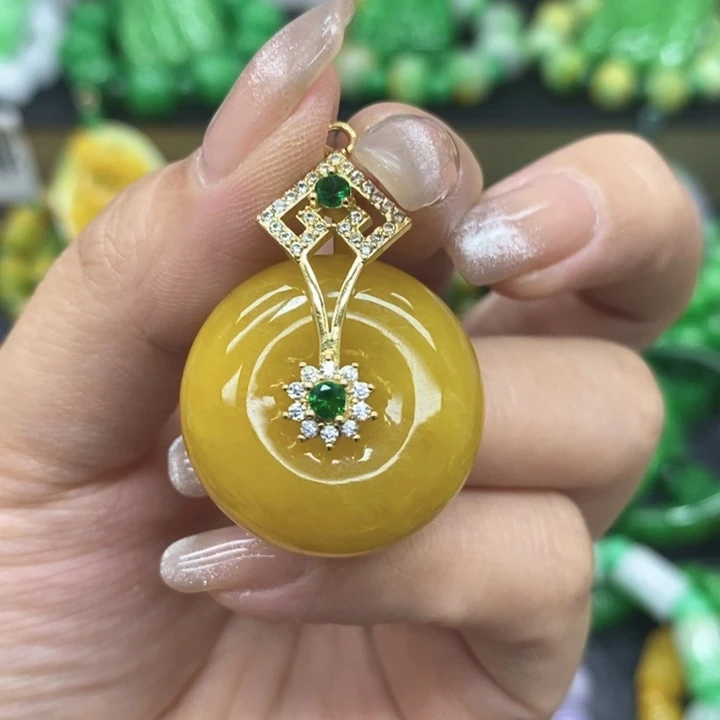 颈饰未镶嵌翡翠项链19