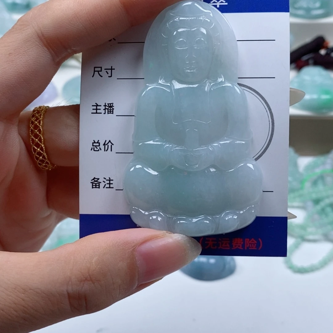 翡翠未镶嵌颈饰天然翡翠