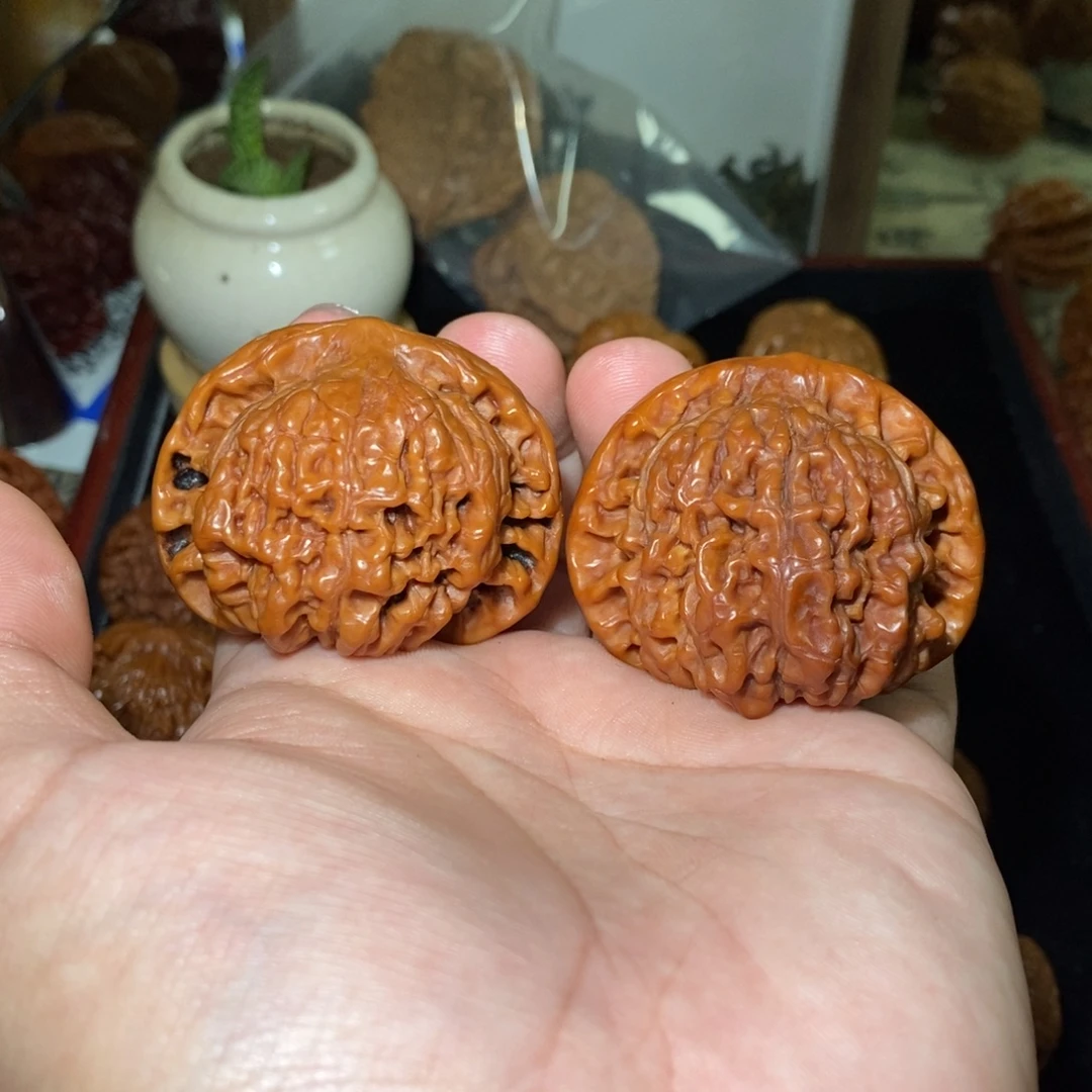 吊坠文玩核桃49龙鼎官帽