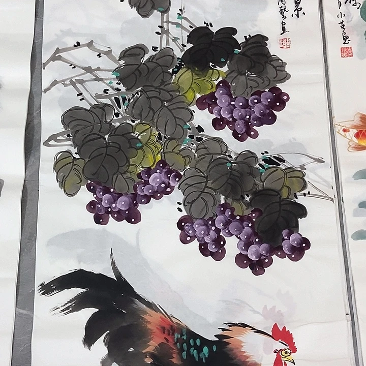 小周画廊的直播间