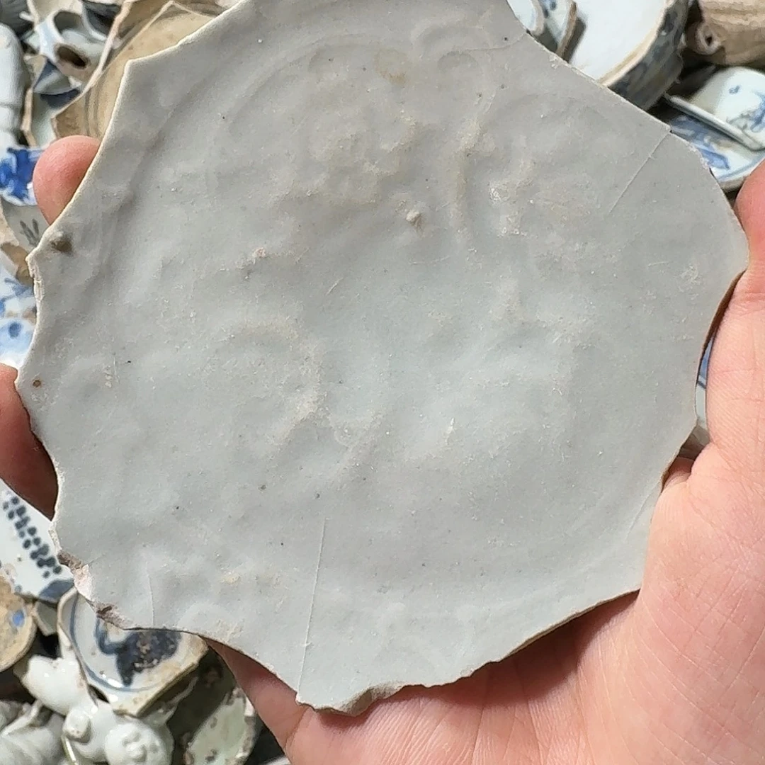 手***人瓷片瓷片标本，顺丰包邮