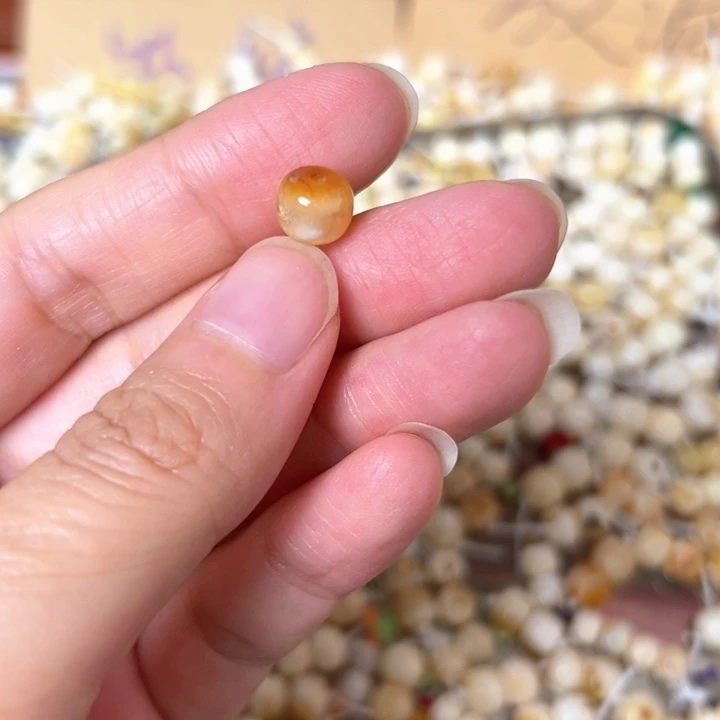裸石蜜蜡未镶嵌8mm一个