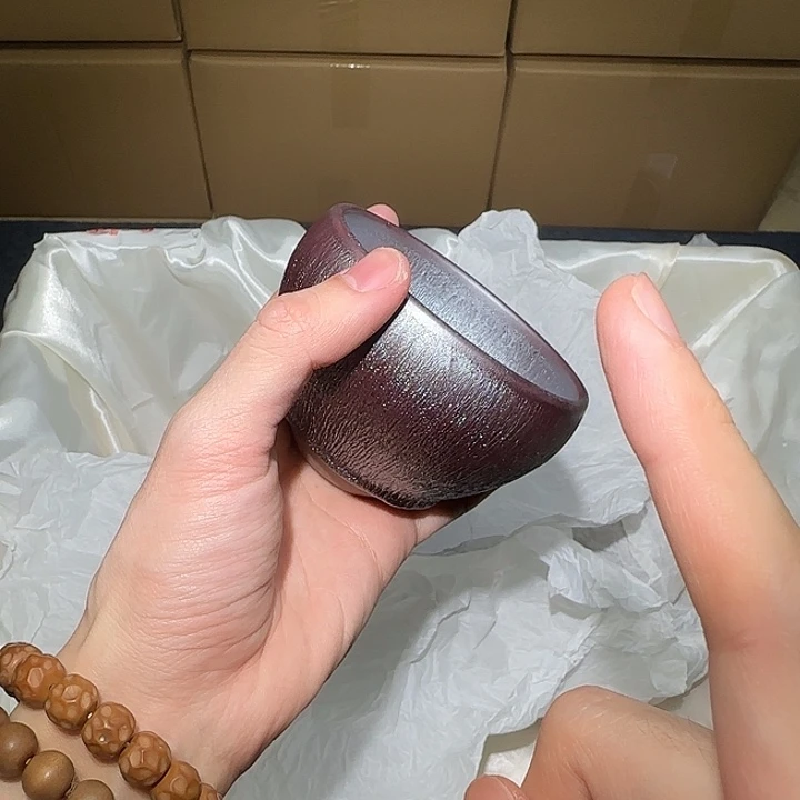 茶盏微瑕建盏，介意勿拍