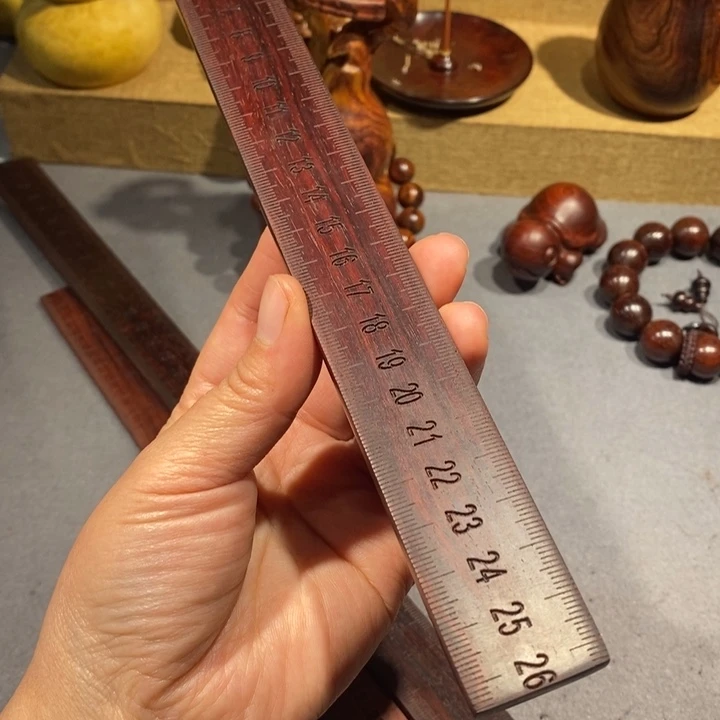 檀香紫檀（小叶紫檀）尺子26长