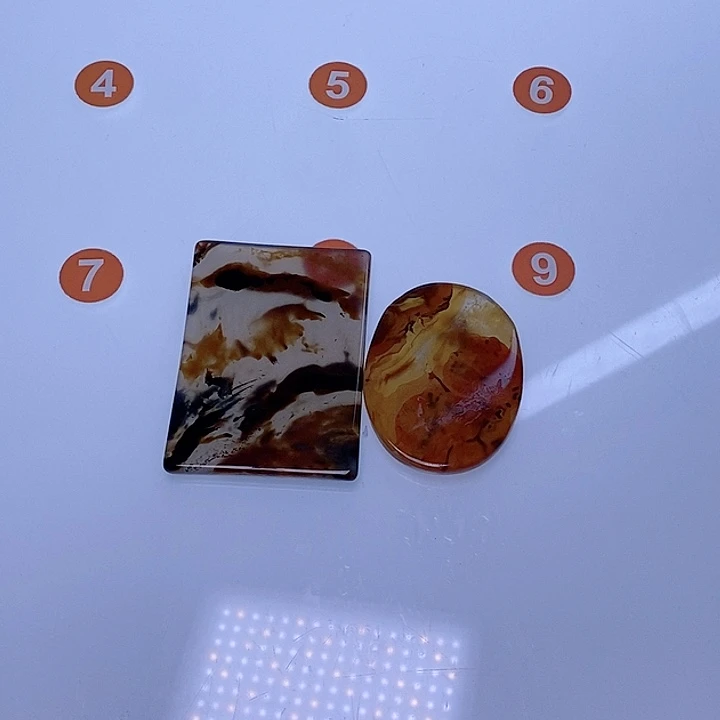 玛瑙/玉髓珠宝半成品未镶嵌漠*