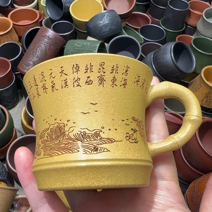 茶杯紫砂全手工紫砂