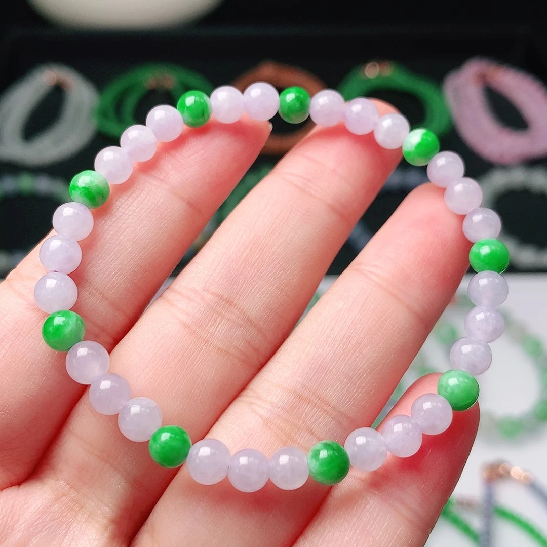 未镶嵌手链翡翠翡翠