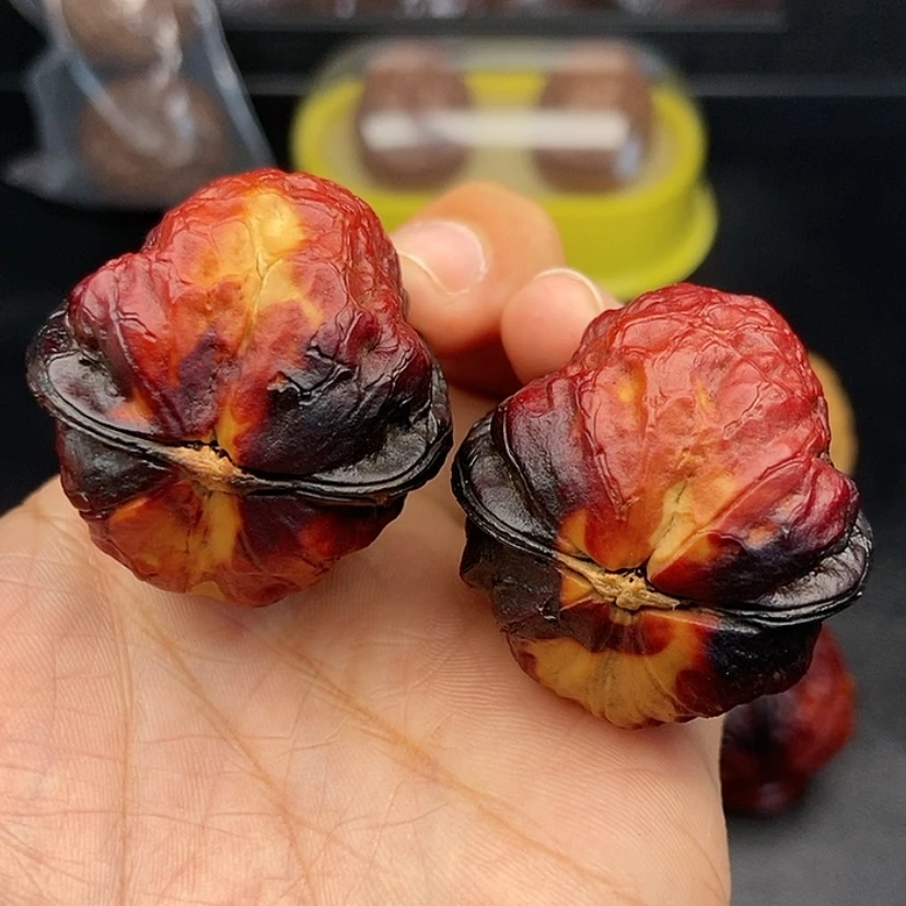 【闪购商品】把件文玩核桃37尺鹦鹉蟾