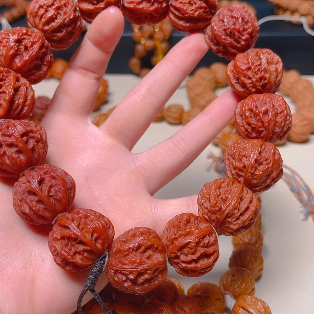 文玩核桃手串京八棱