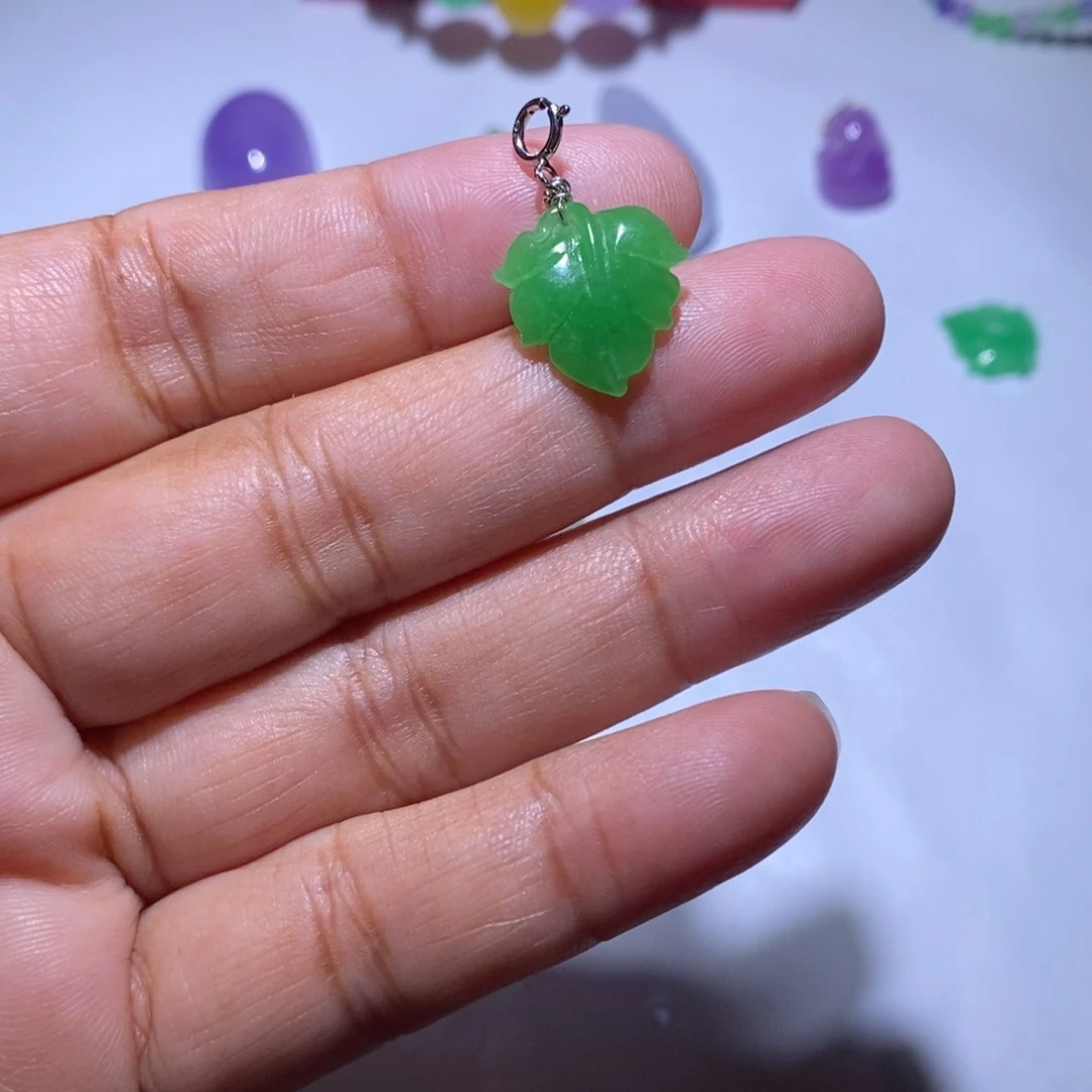 颈饰未镶嵌翡翠4