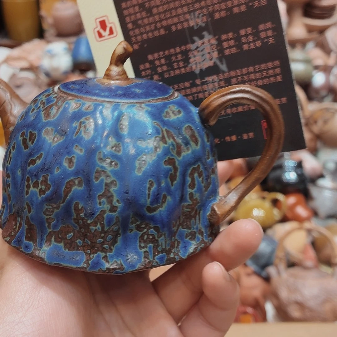 柴烧老岩泥高温茶器皿