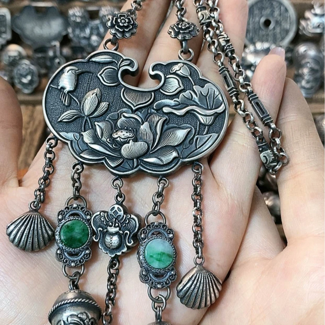 【闪购商品】橄榄核手串/手链复古足银990