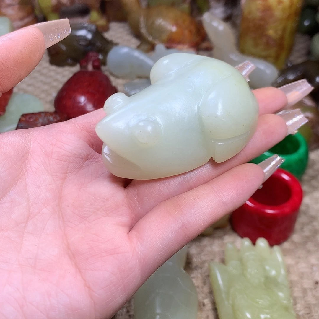 白玉菩提吊坠挂件