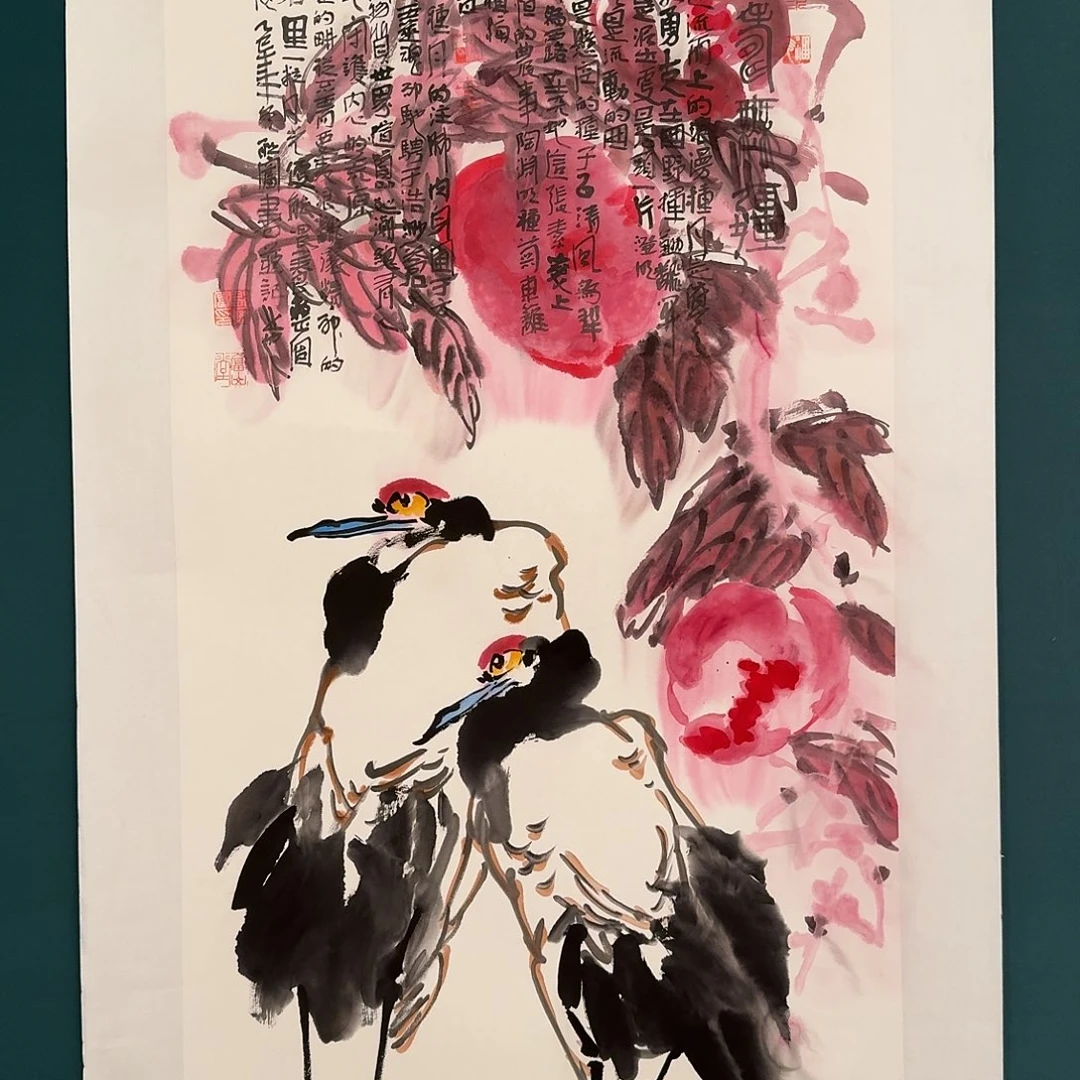 国画邹老师的作品