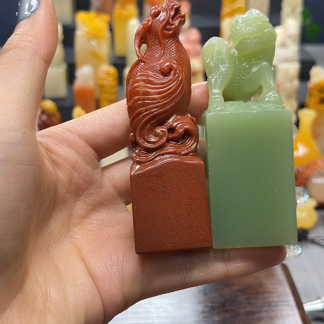 巴林石印石两*式包邮包刻8250。8231