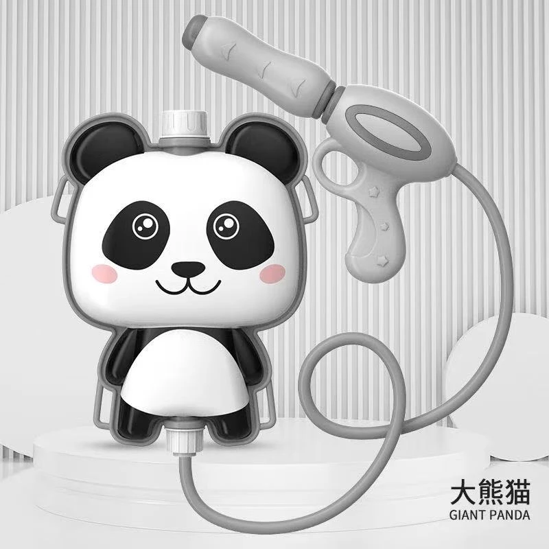 五一劳动节背包水枪卡通抽拉式喷水打水仗神器沙滩戏水男女孩玩具