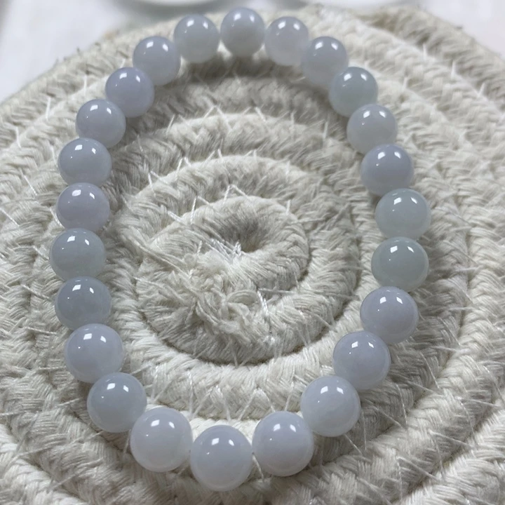 翡翠手串未镶嵌缅甸纯天然A货翡翠