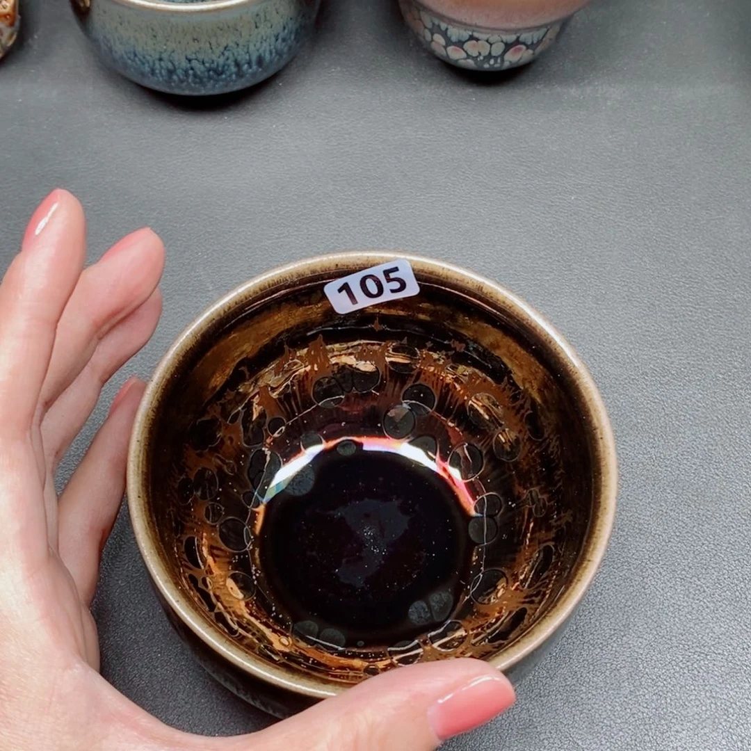 茶盏建窑建盏主人杯105