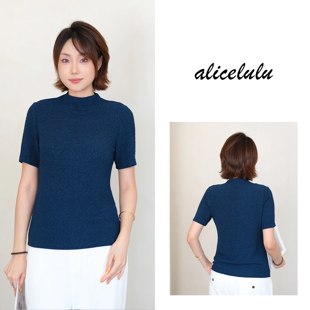 1[alicelulu]显瘦衬衫洋气百搭衬衫上衣女气质S2144066L