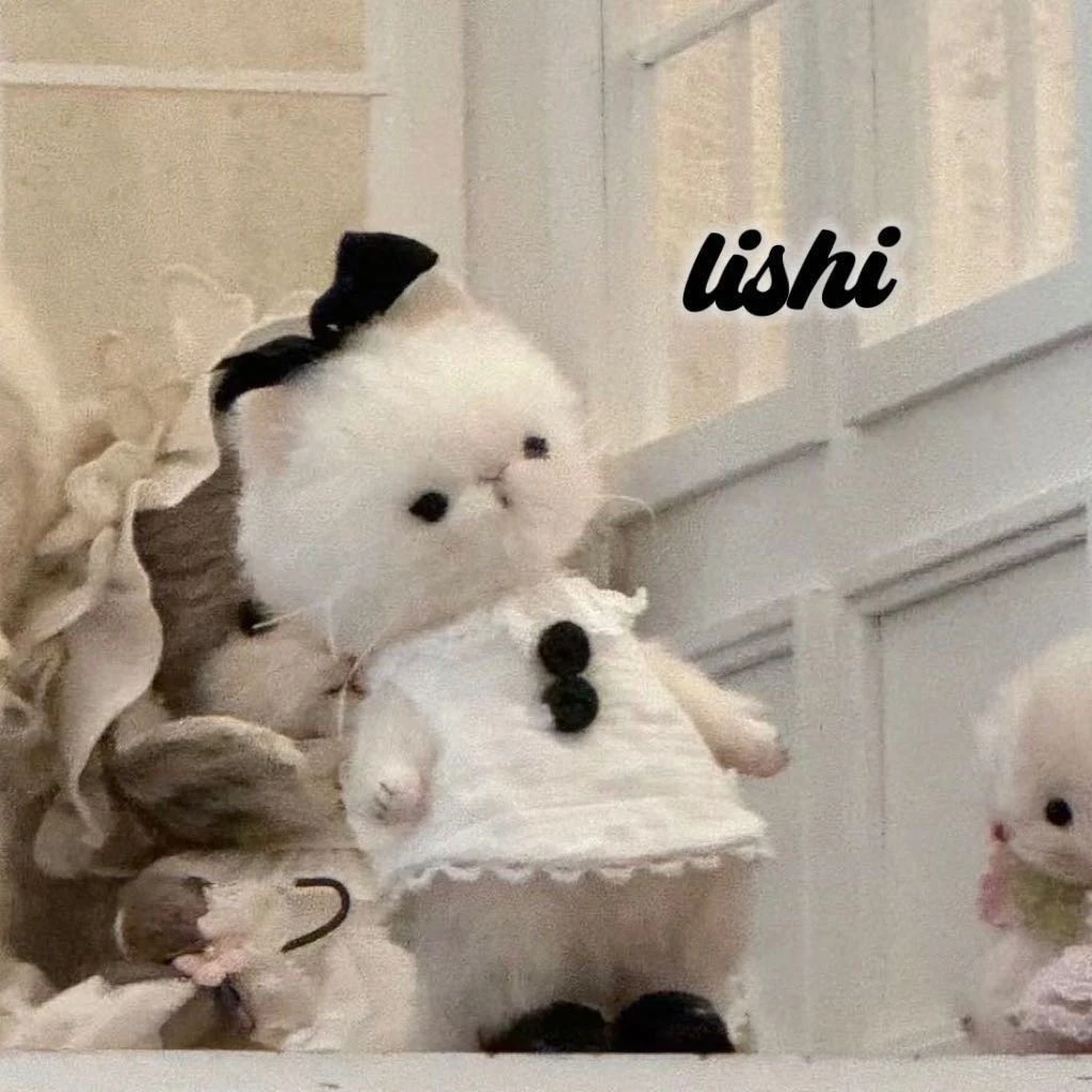 仿真奶牛猫咪毛绒玩偶背包少女心生日礼物