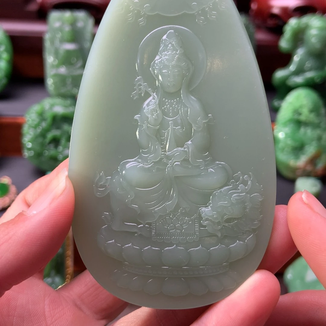 和田玉挂件未镶嵌