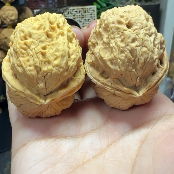 吊坠文玩核桃45龙甲金尊蛤蟆头练手