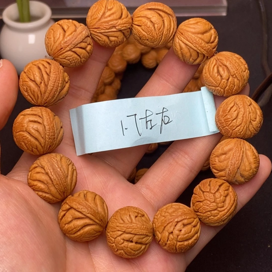 桃核吊坠秦岭野生龙纹桃核3