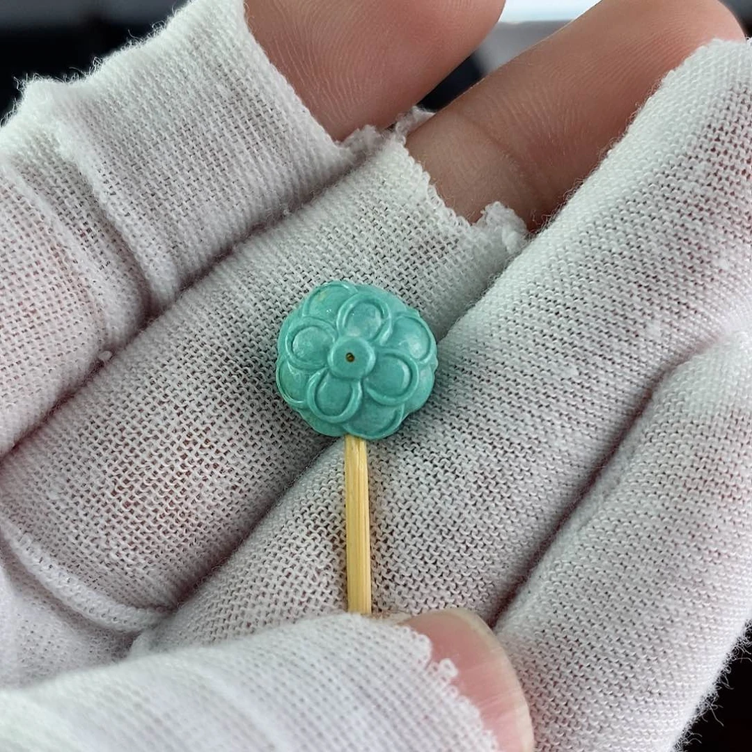 绿松石珠宝奇石未镶嵌