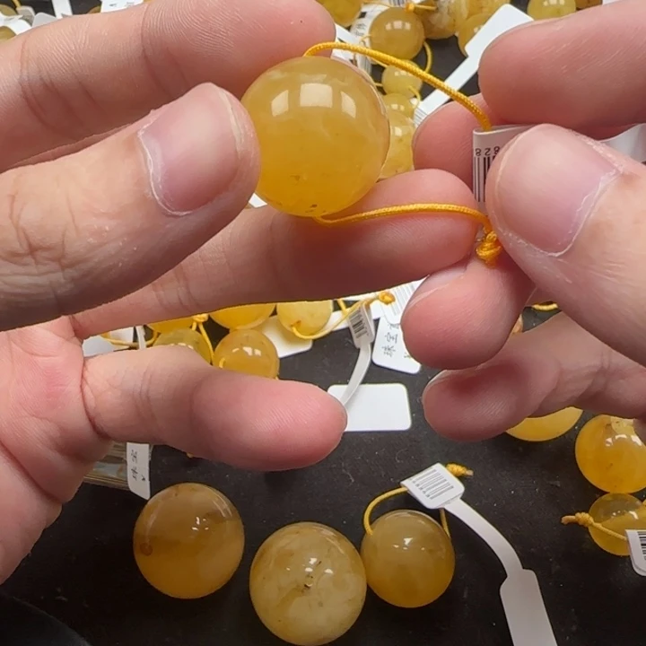 蜜蜡未镶嵌珠宝奇石天然27