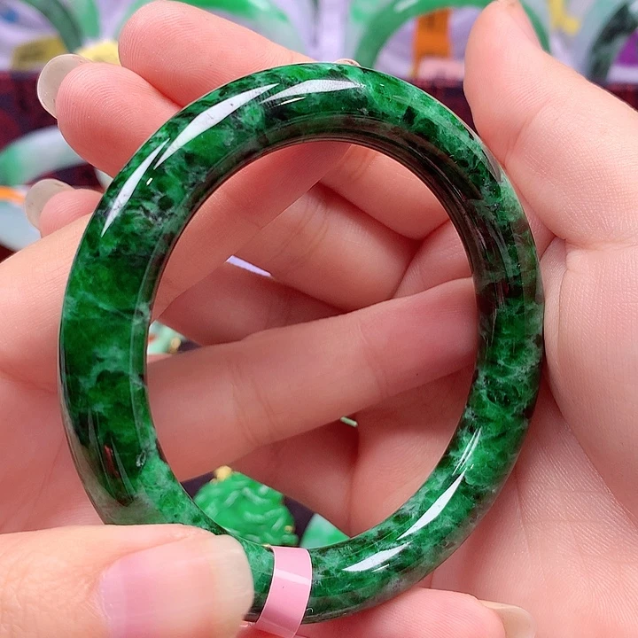 翡翠未镶嵌手镯翡翠手镯