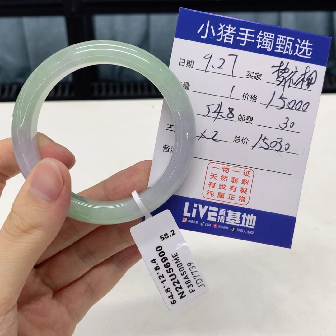 未镶嵌手镯翡翠梦*柳