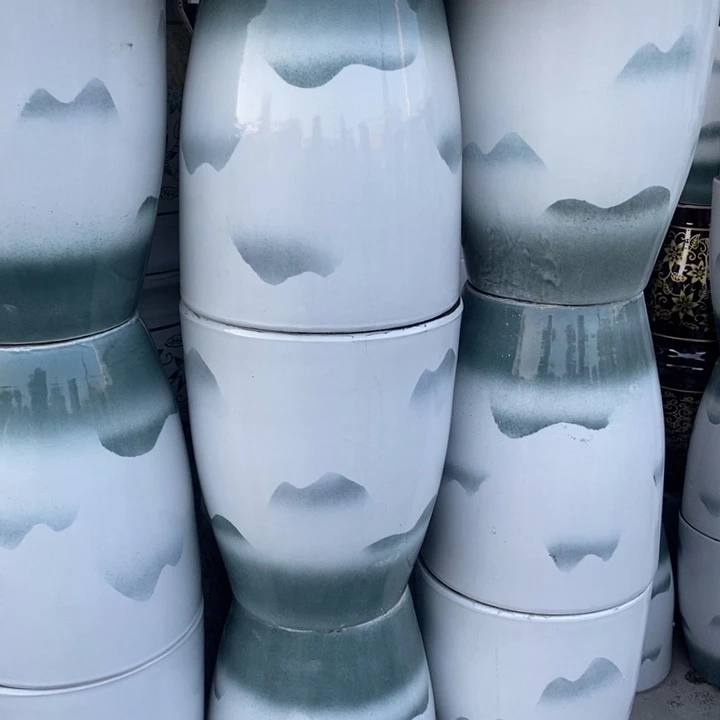 低腰白山水大号口32/39