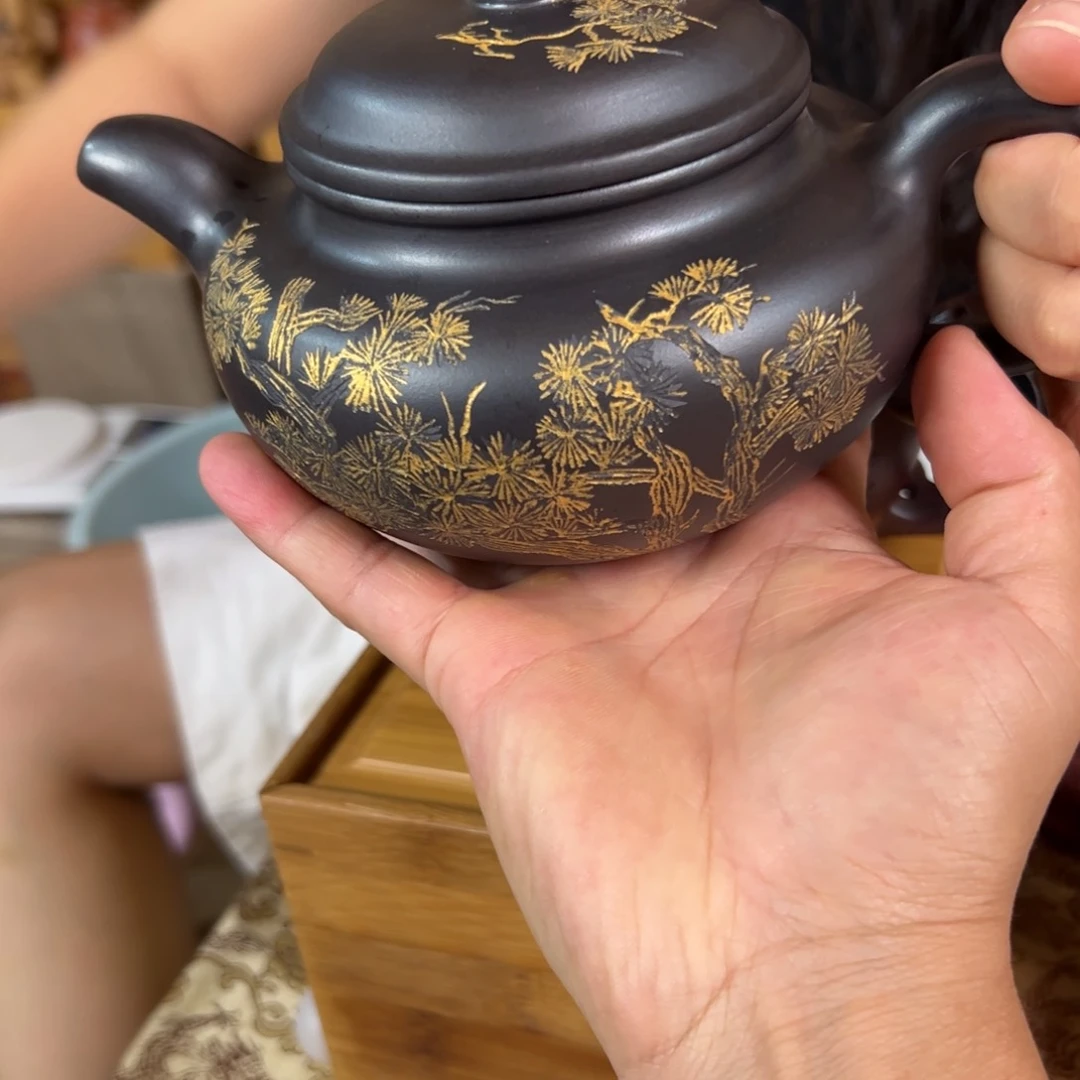 茶壶紫砂原矿紫砂壶