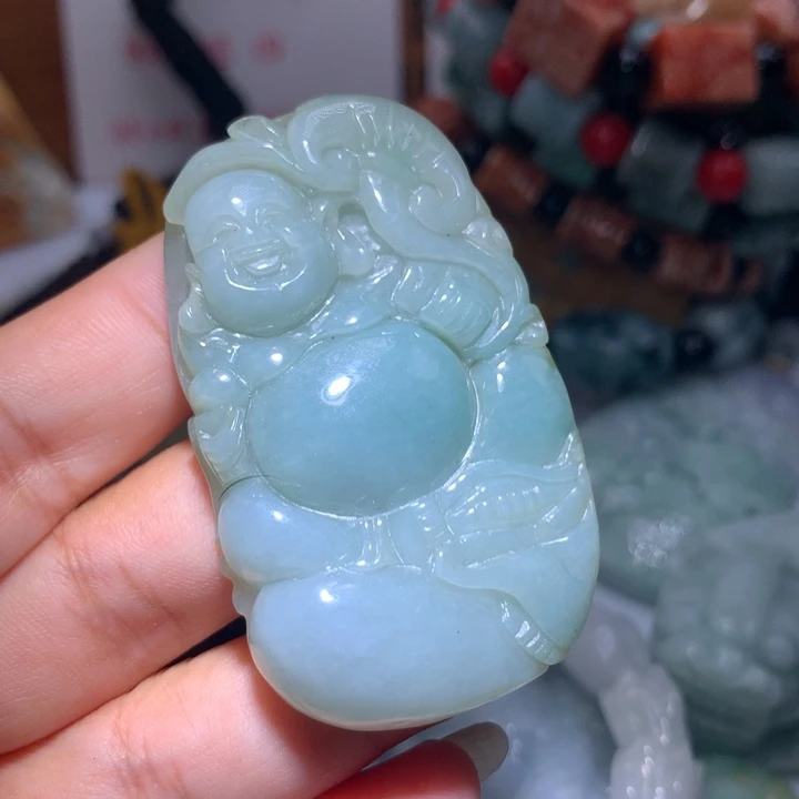 颈饰未镶嵌翡翠保真天然A货翡翠