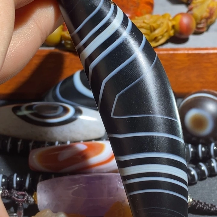 艳***忠玛瑙/玉髓未镶嵌颈饰