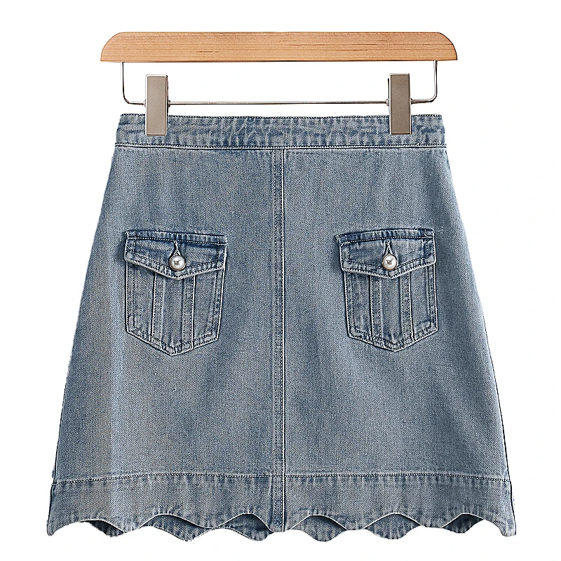 飘系列 A12-5-4-1 PL5080 高腰显瘦半身裙