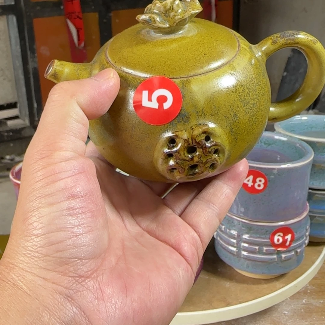 摆件郑家钧窑摆件微