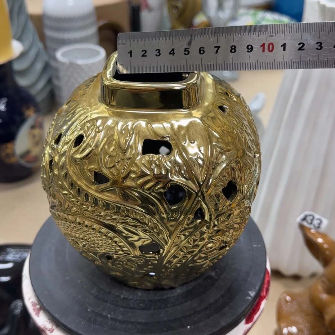 瓷片陶瓷工艺花瓶摆件