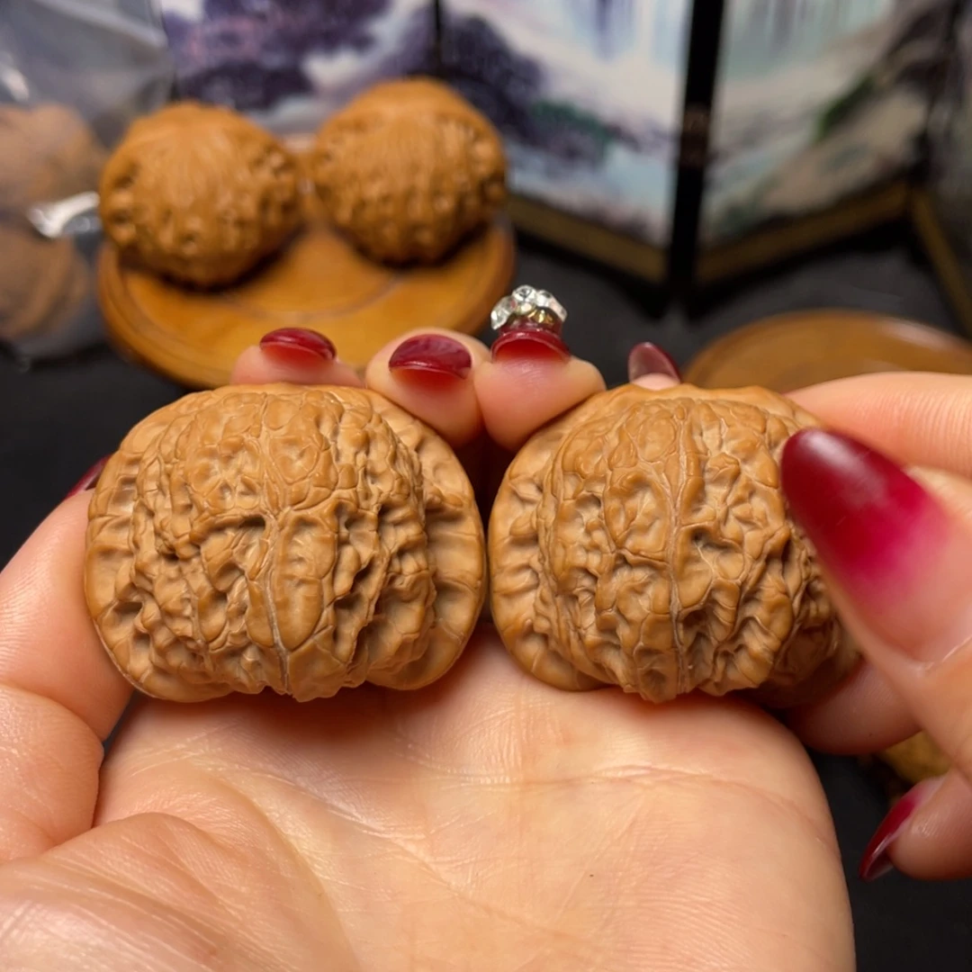 把件文玩核桃42血麒麟