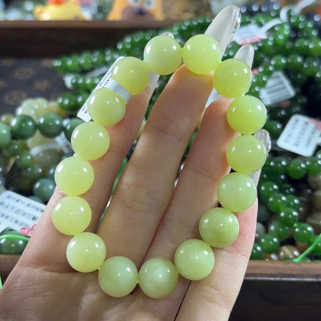 和田玉未镶嵌手链128