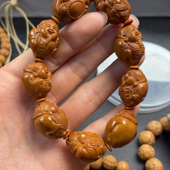 文玩核桃吊坠精品橄榄