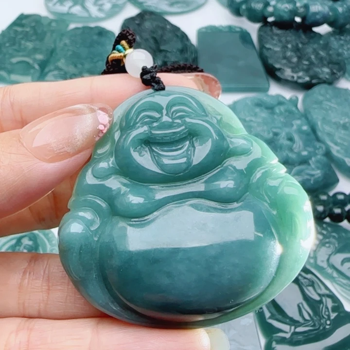 翡翠未镶嵌颈饰多样性发货天然A货翡翠