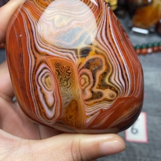 玛瑙/玉髓珠宝奇石未镶嵌春*