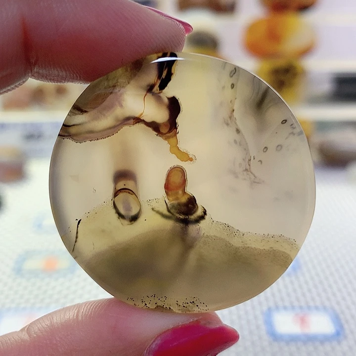 玛瑙/玉髓吊坠未镶嵌